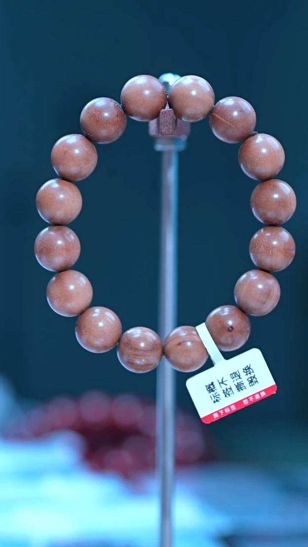 檀香木手串/手链x17 老山檀1.4瑕疵手串