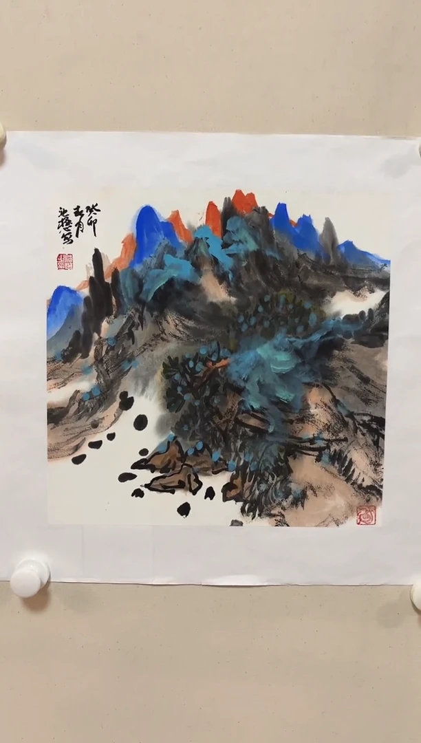 国画明明圣东方艺术/沈懋/国画