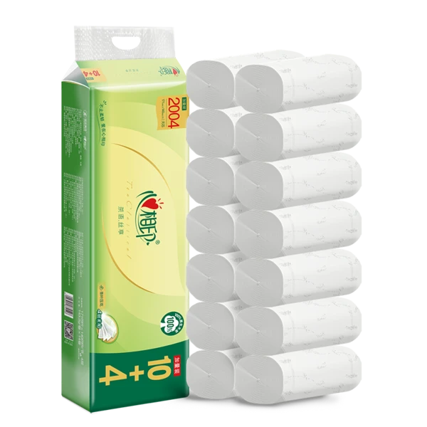 心相印丝享系列无芯卫生纸4层 143.2g*14卷