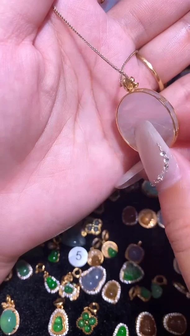 颈饰银S925镶嵌翡翠大*汁1111111