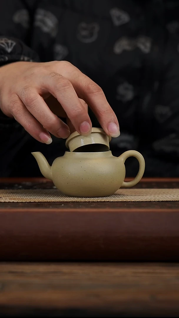 茶壶紫砂微瑕本绿君德150容量