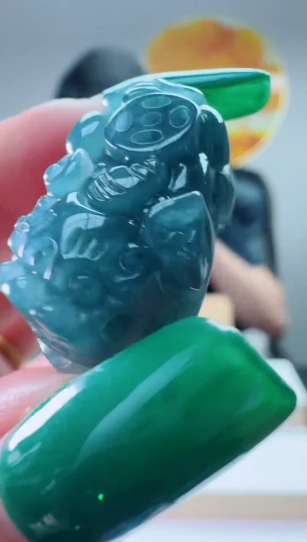 翡翠未镶嵌颈饰多样性随机发其一