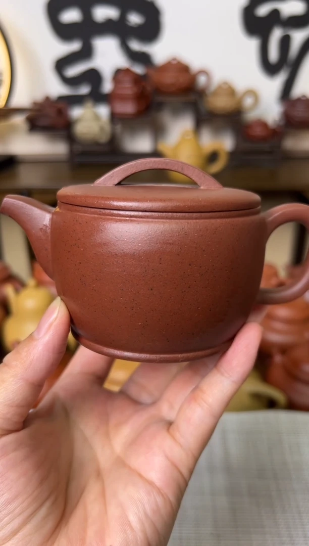 茶壶紫泥汉瓦壶170CC