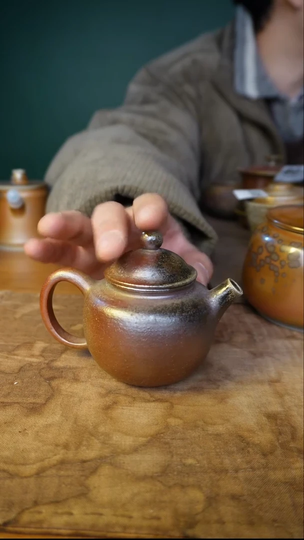 备前精品壶  红备前  表现丰富感