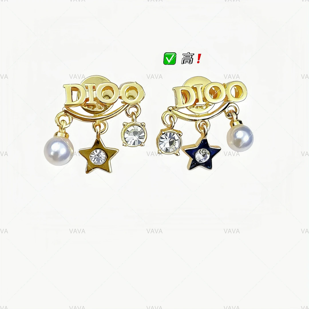 【VaVa】星星流苏珍珠耳丁经典设计师款丝巾