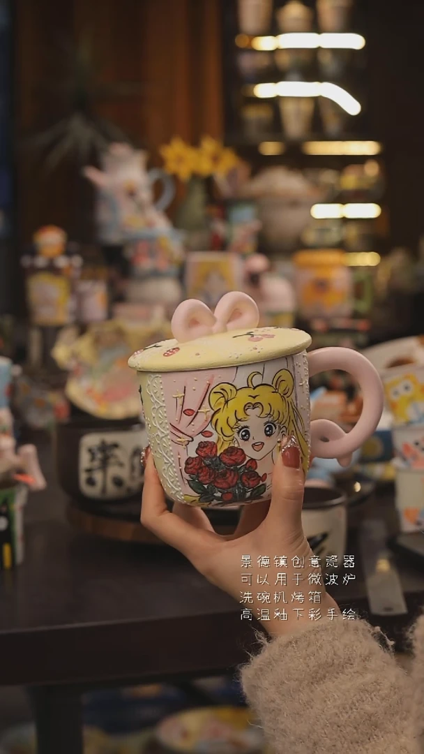 景德镇釉下彩绘设计师款式陶瓷