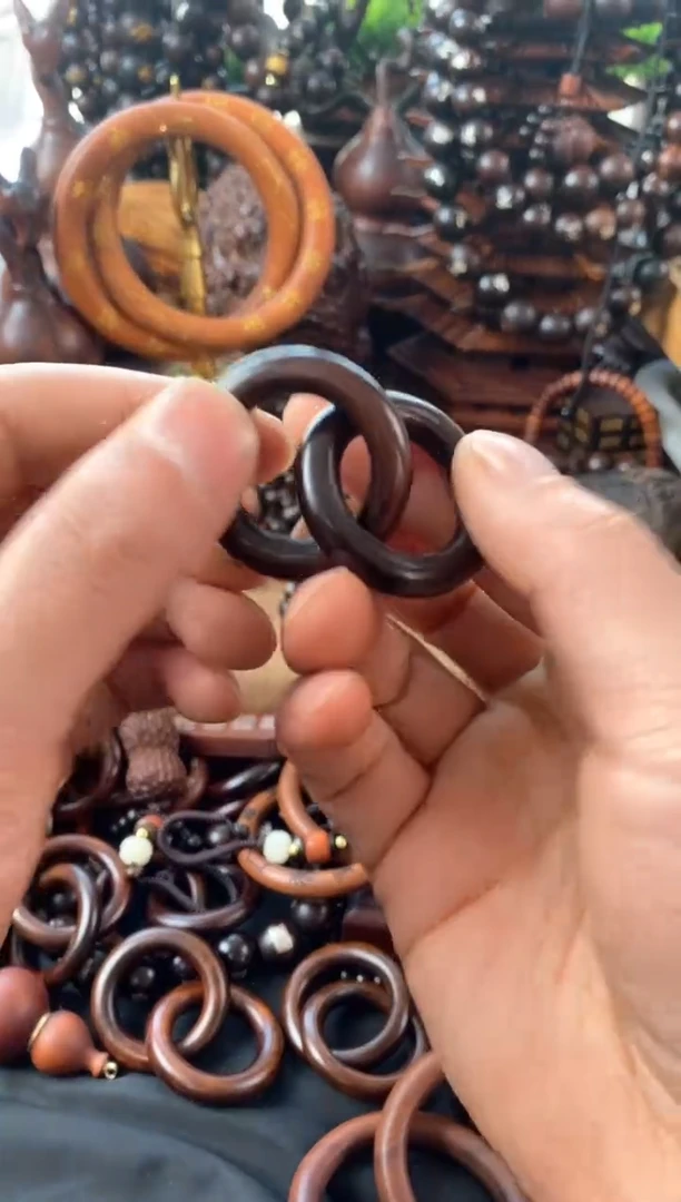 【闪购商品】木枣木玉化小乾坤圈