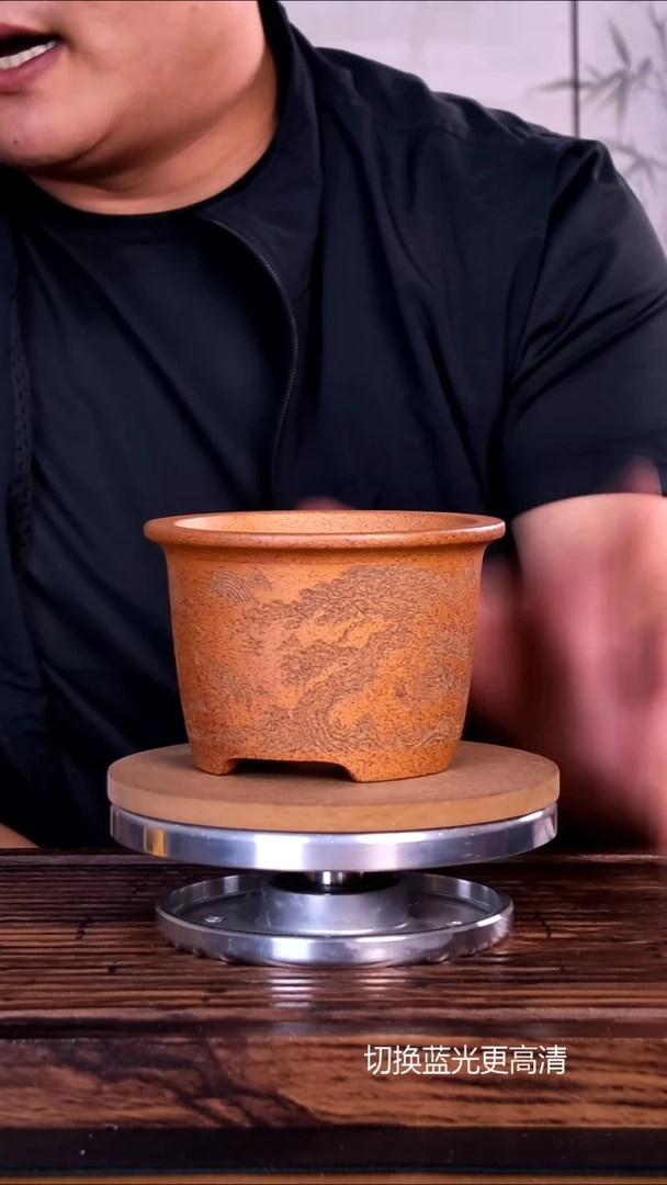 紫砂花盆紫砂花盆内口10-7
