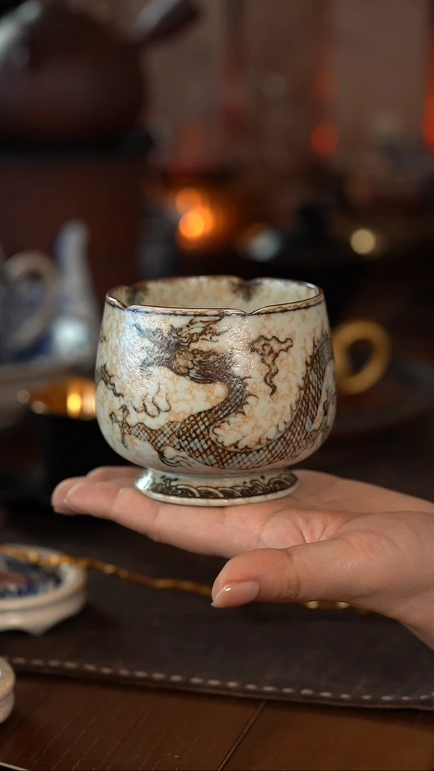 【闪购商品】[刷刷专属]焦糖元龙手握杯