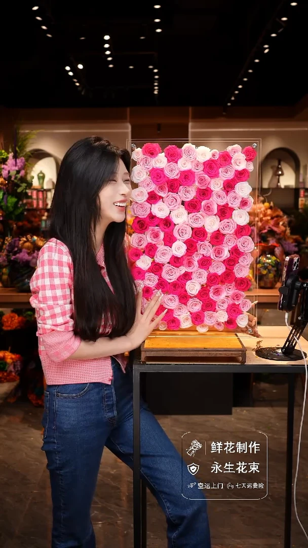 手工艺品琉璃手工花器花束空运包邮送货上门-以图片为准