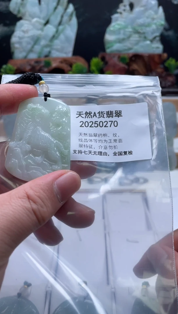 颈饰未镶嵌翡翠翠峰珠宝202512010081
