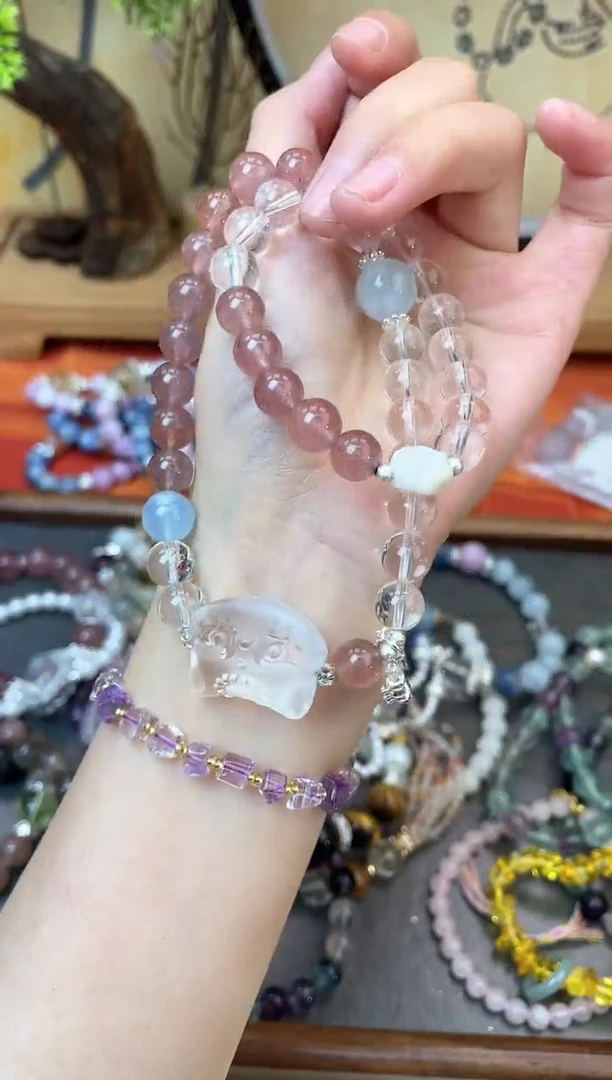 【闪购商品】水晶手链未镶嵌381手串