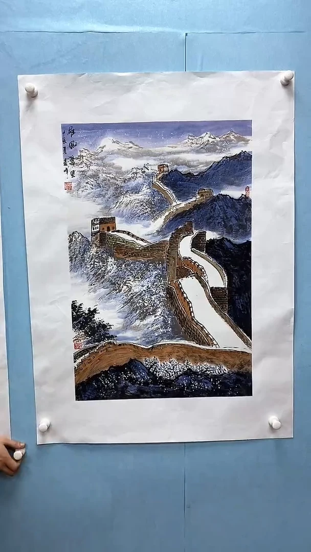 【闪购商品】国画莫远峰国画作品m7