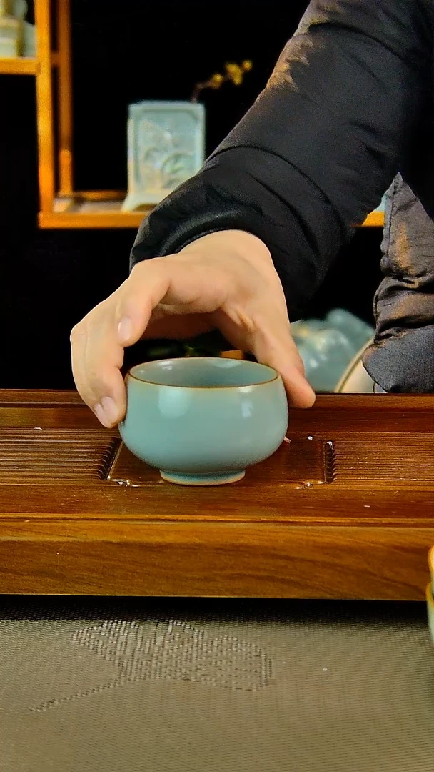 【闪购商品】婷婷专属闪购原款原釉汝瓷福利杯