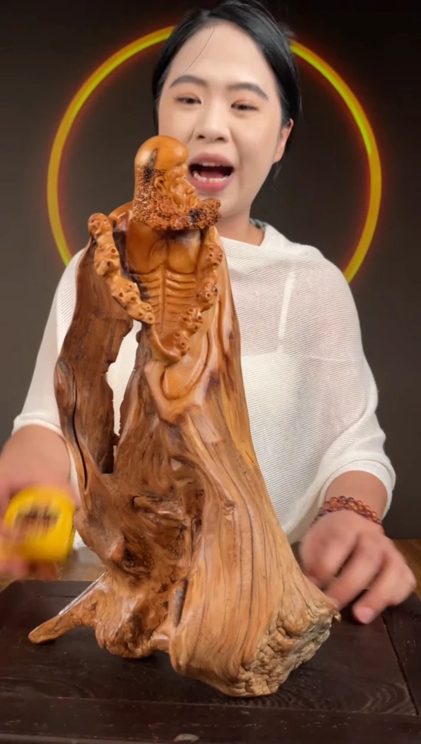 柏木（崖柏）手工摆件,先抢先得! 编号:65