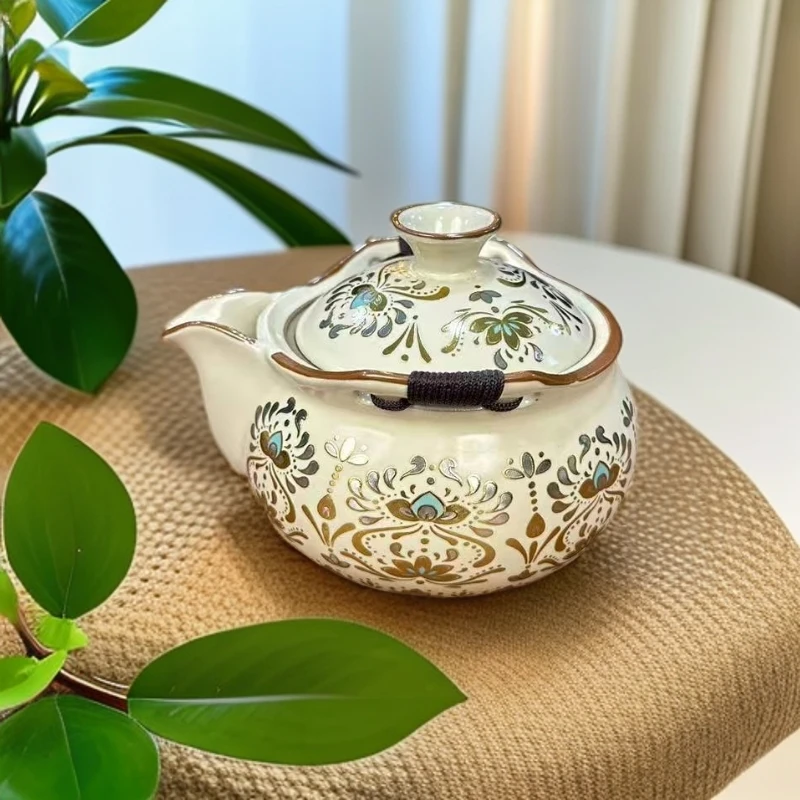 山海明珠龙蛋手抓宝瓶壶