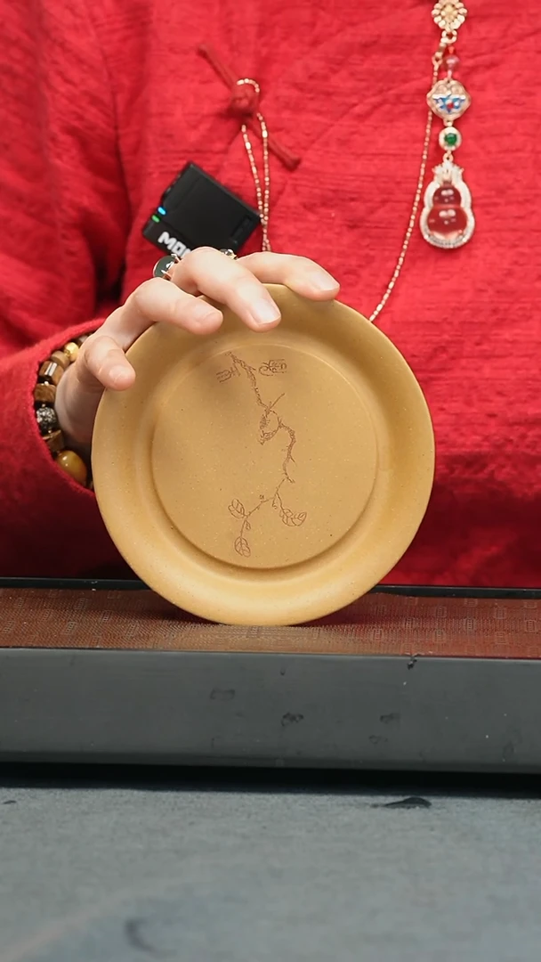 【闪购商品】茶宠茶宠-刻鸟盘 茶宠-刻鸟盘