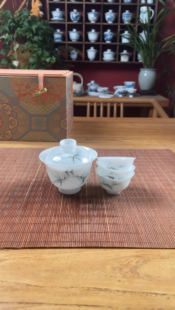 盖碗/杯群芳斋闪购链接（以闪拍图片为准）