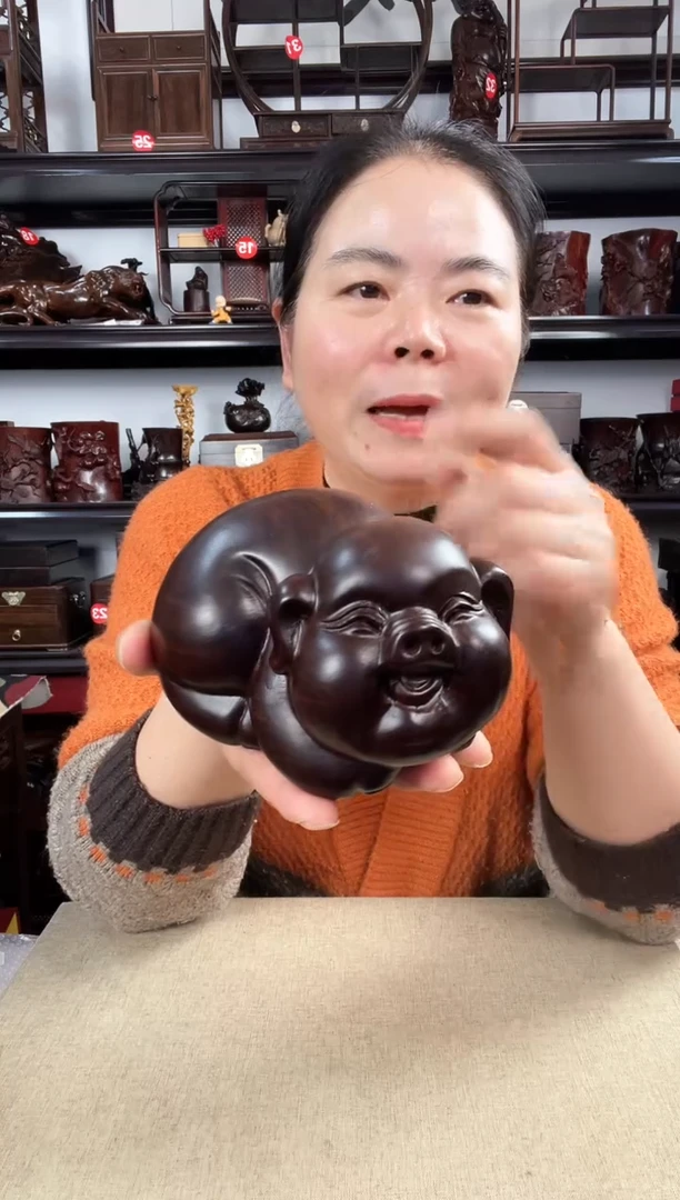 木大猪老李红木工艺品