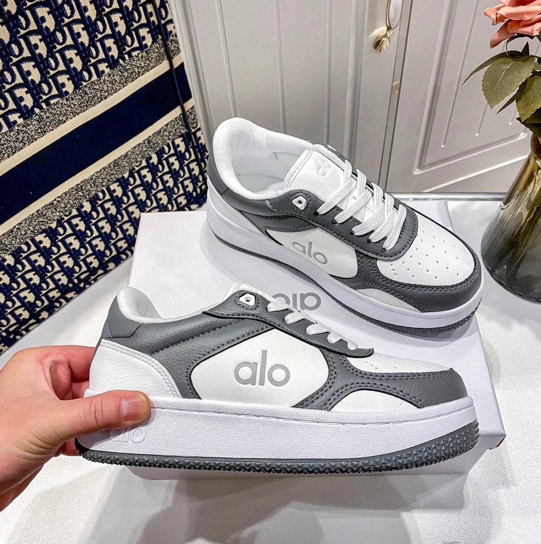 alo yoga Recovery Mode增高滑板鞋休闲运动滑板鞋简约运动休闲鞋