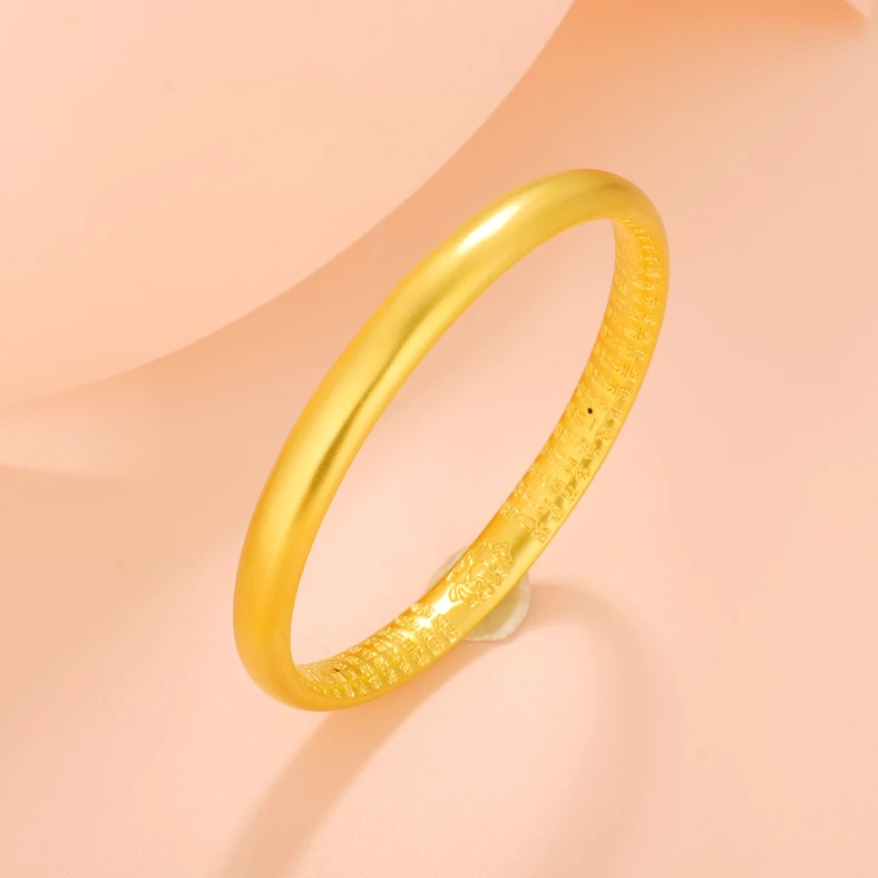 【珊珊专享】足金999饰品泥鳅背心经手镯