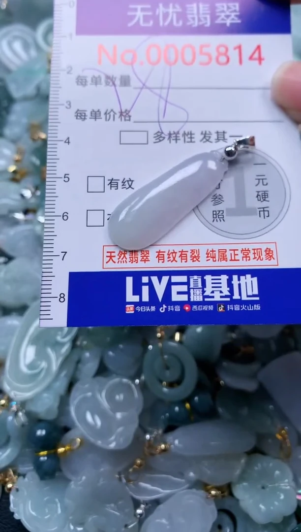 颈饰未镶嵌翡翠5814