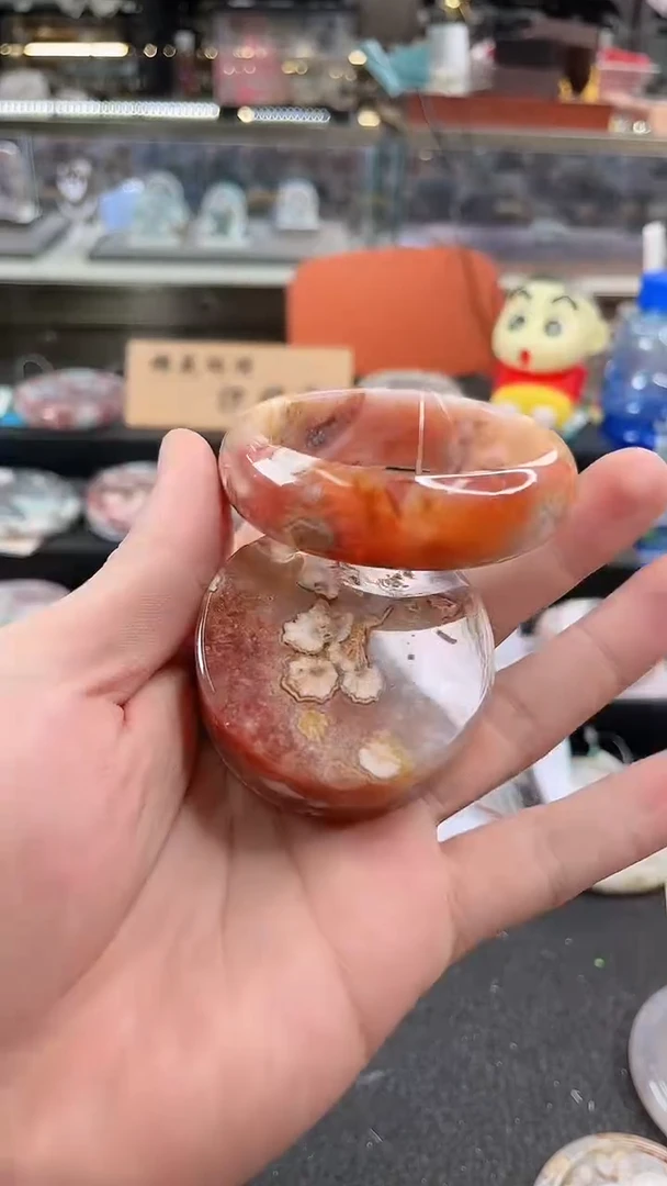 未镶嵌手镯石英质玉53圈口（赠品镯心）6751695