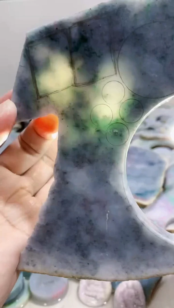 裸石翡翠0蒙0翡翠珠宝845