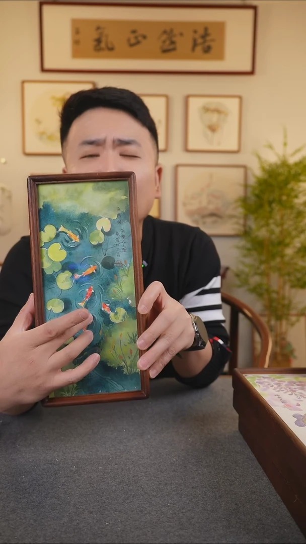 横款鹿鸣现代美术馆-岳倚竹老师作品