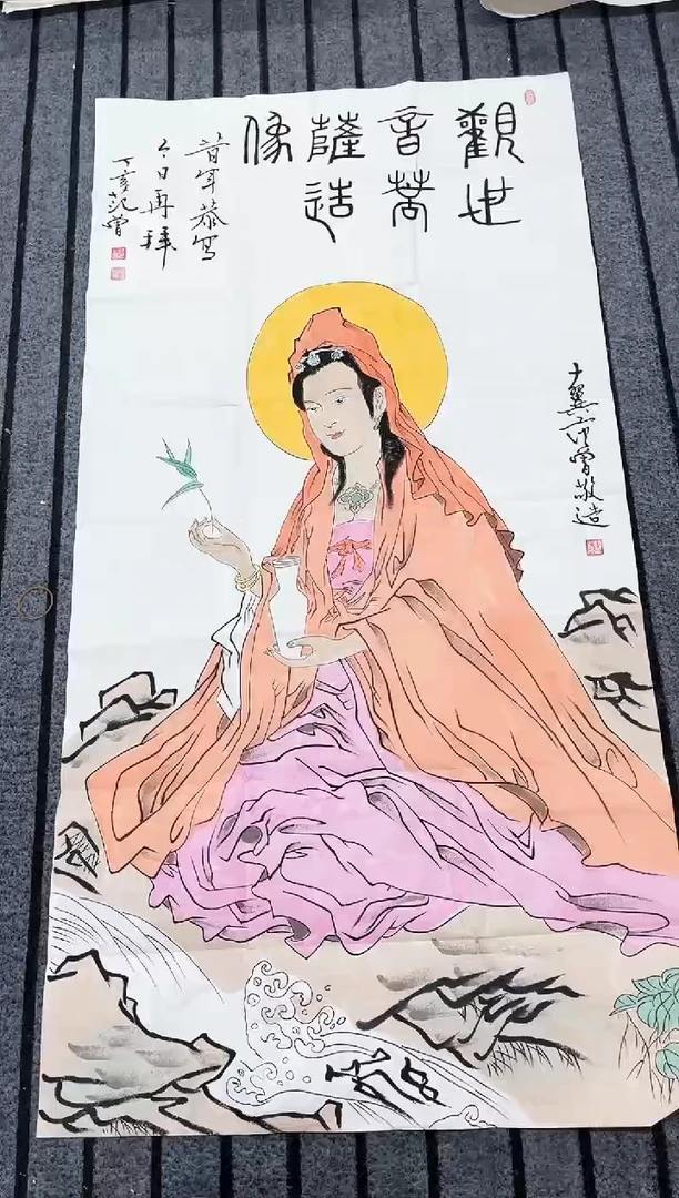 精品国画人物作品