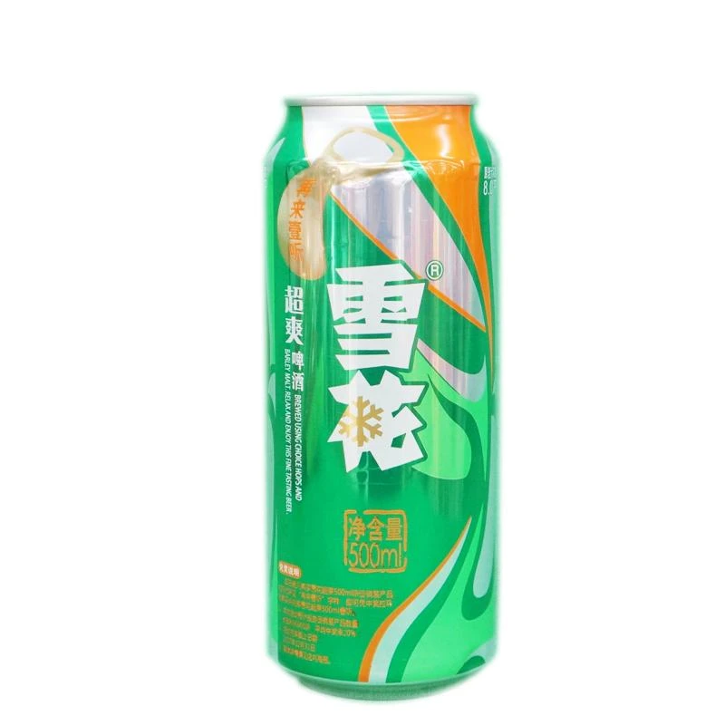 雪花超爽啤酒-500ml