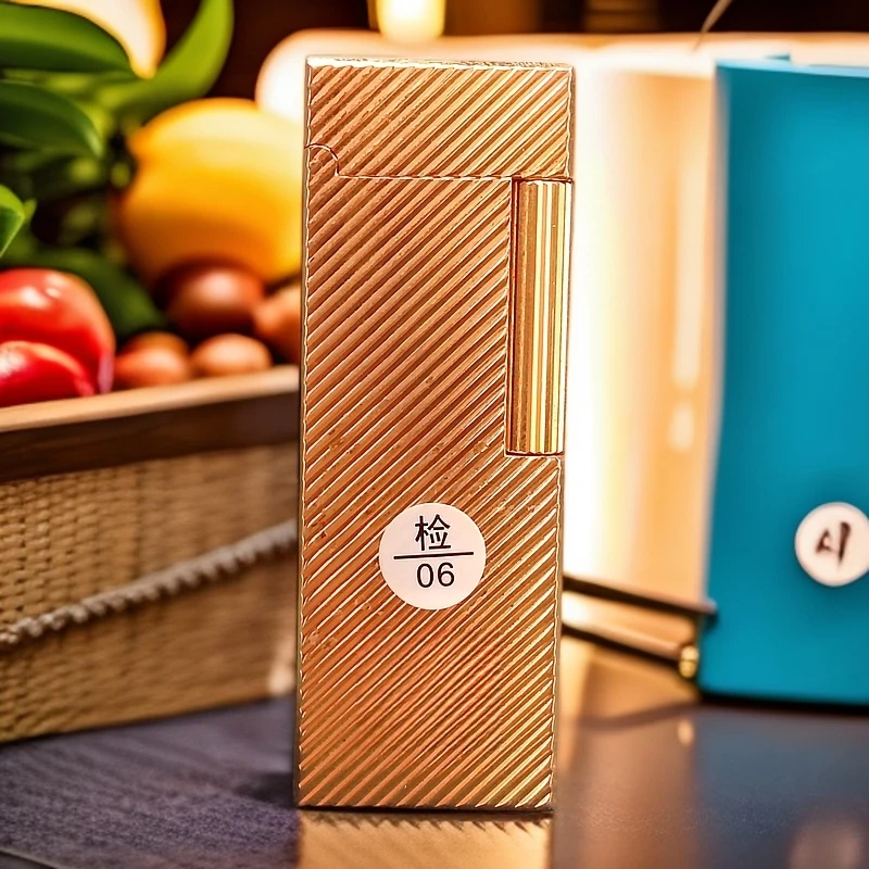 以撒简奢中古充气打火机链接可调火6174