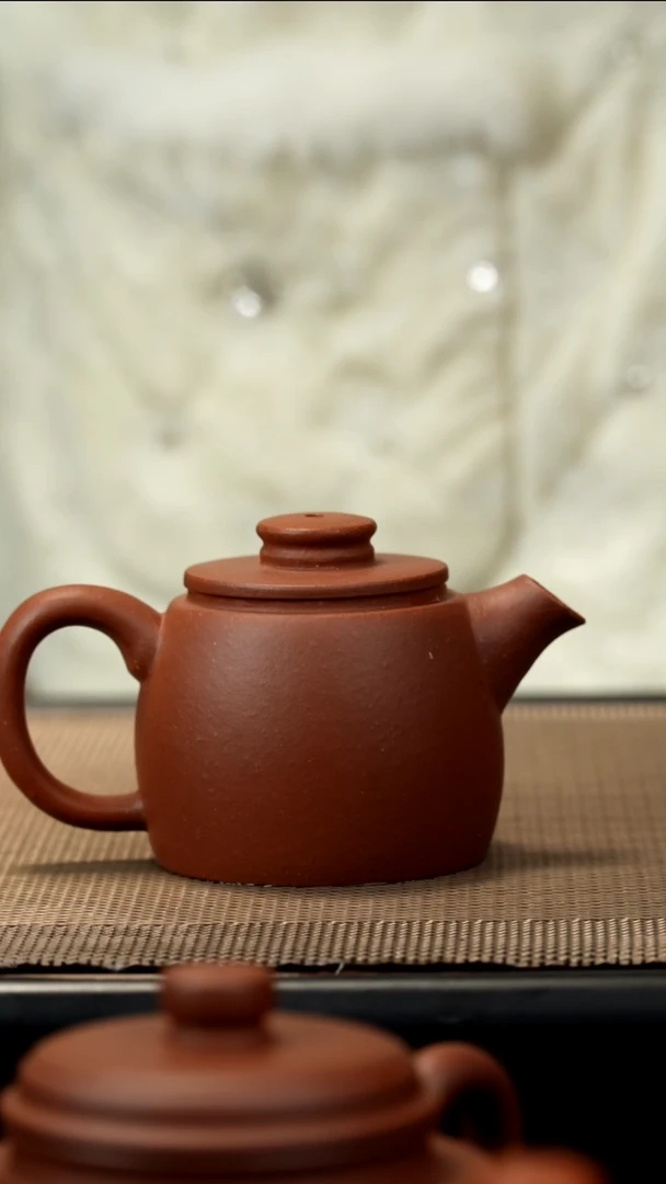 紫砂茶盏紫泥巨轮100CC