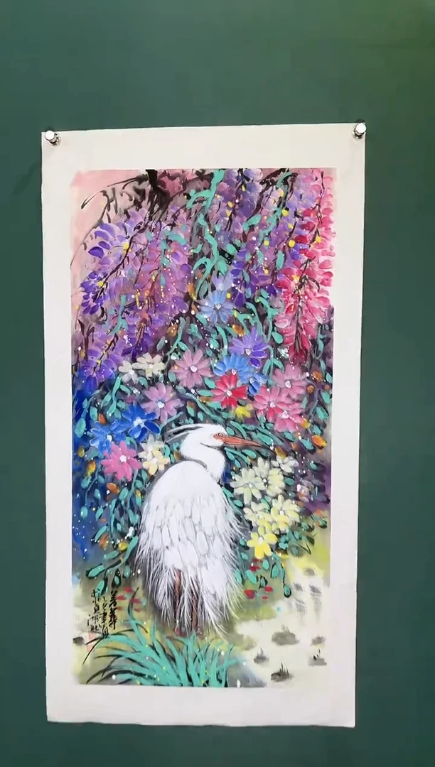 国画周建真老师绘画作品22-6