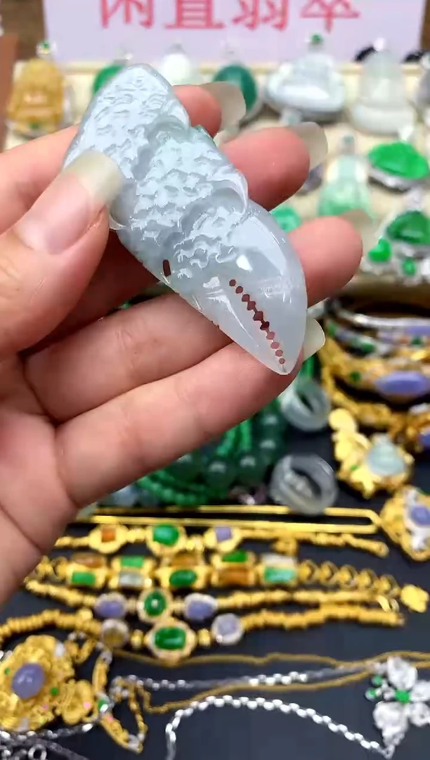 颈饰未镶嵌翡翠305 -中国好珍宝