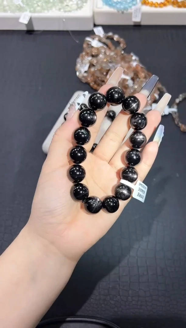 手串辉石未镶嵌77a多样性发其一【1条】默认微瑕15mm