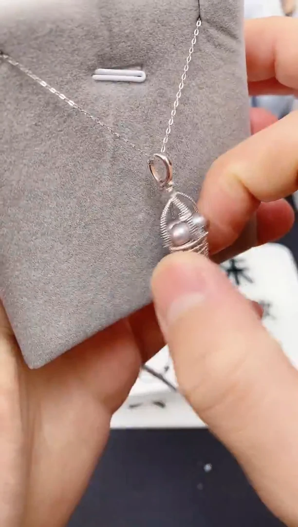 未镶嵌耳饰淡水珍珠XL1019