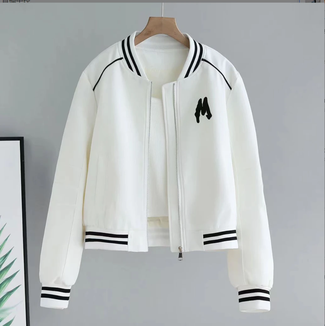 短款棒球服外套女春季新款2025年爆款欧货高级感休闲百搭夹克上衣