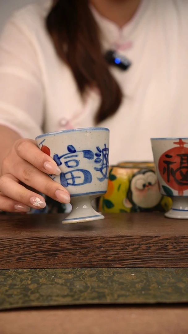 摆件泥垚手作 景德镇手工手绘器物