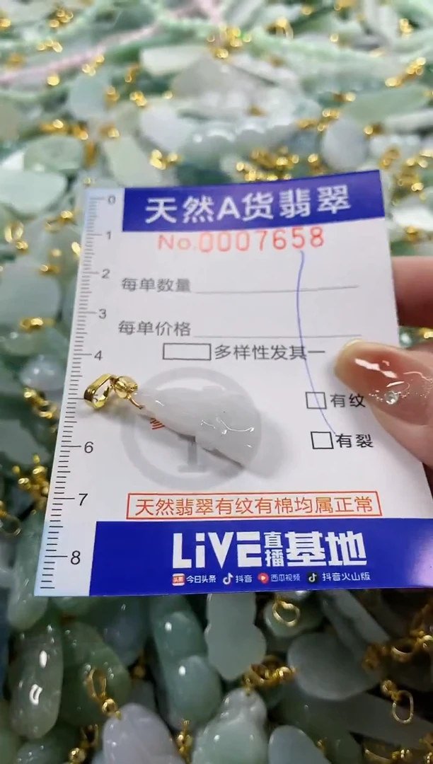 颈饰未镶嵌翡翠天然A货翡翠