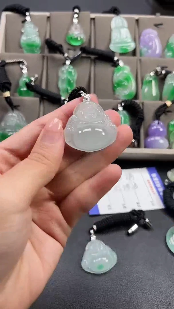 颈饰未镶嵌翡翠  所见即所得 一图一物