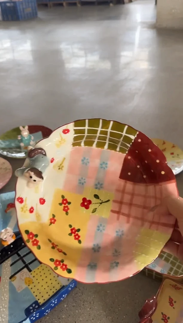陶瓷【唯品瓷】手工手绘陶瓷直播间