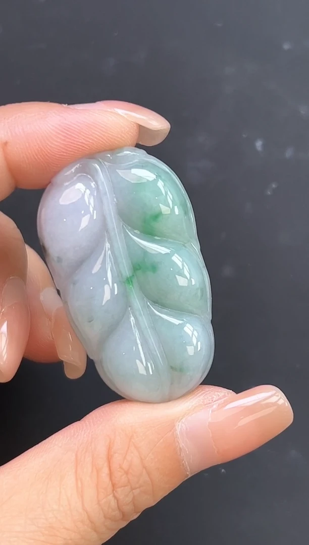 颈饰未镶嵌翡翠K558-51 叶子