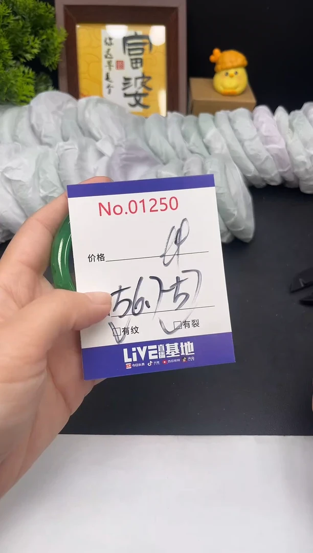 未镶嵌手镯翡翠拍下以实物为准1250