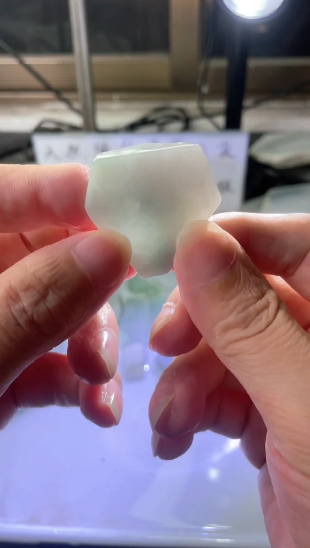 翡翠未镶嵌项链天然缅甸翡翠A货