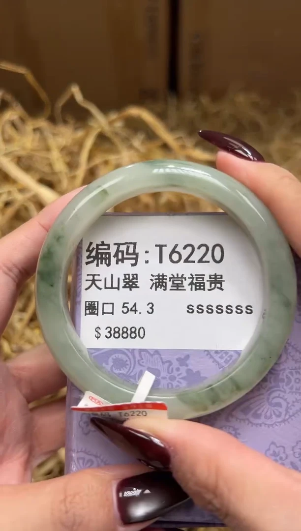 未镶嵌手镯石英质玉T6220