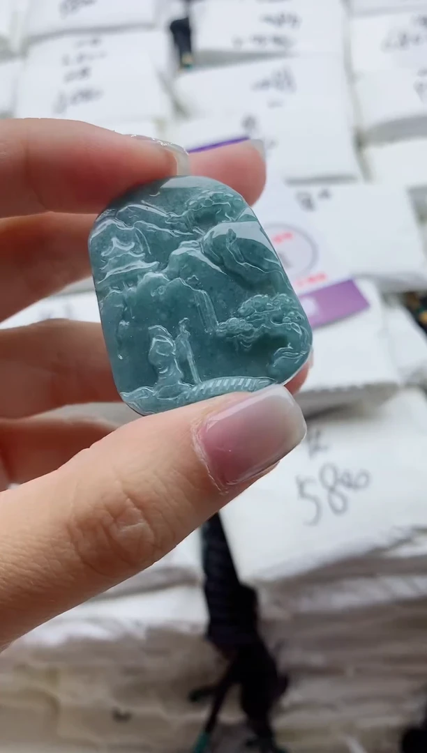 颈饰未镶嵌翡翠8