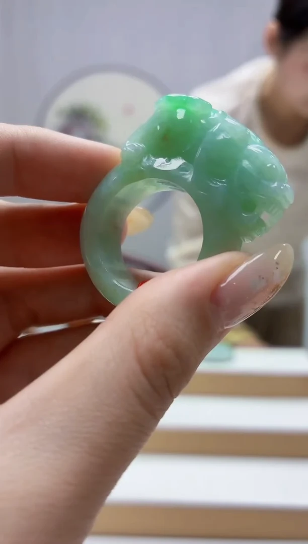 未镶嵌定制翡翠4812jw-毛货挂件79