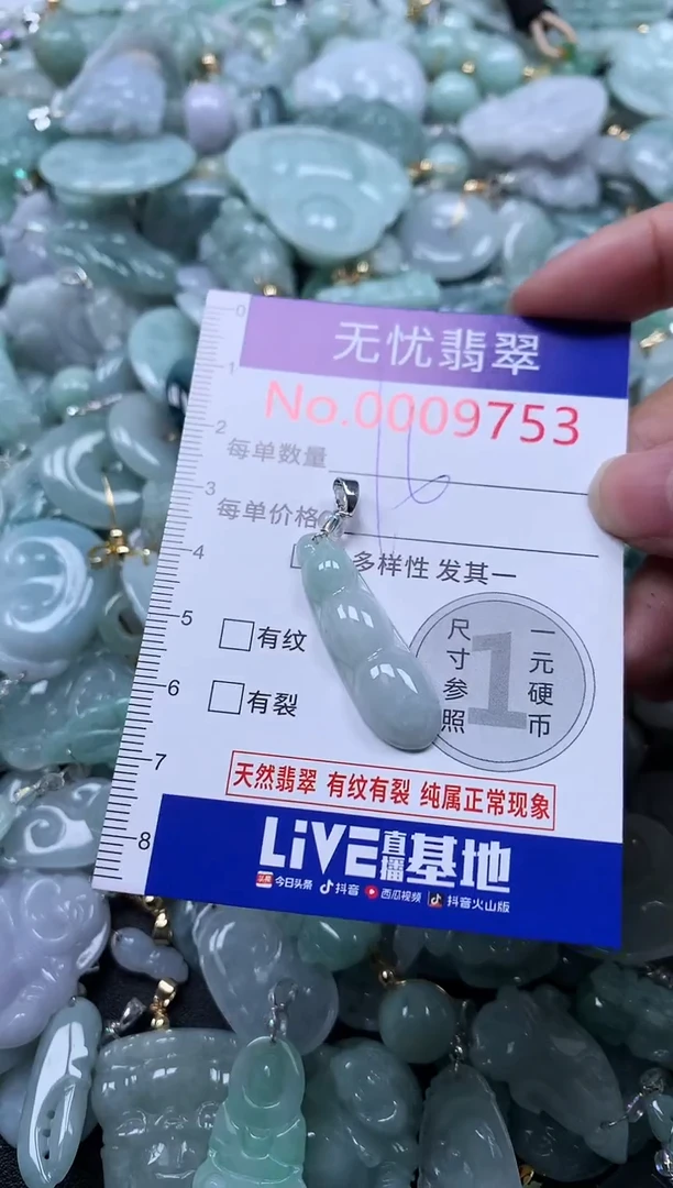 颈饰未镶嵌翡翠9753