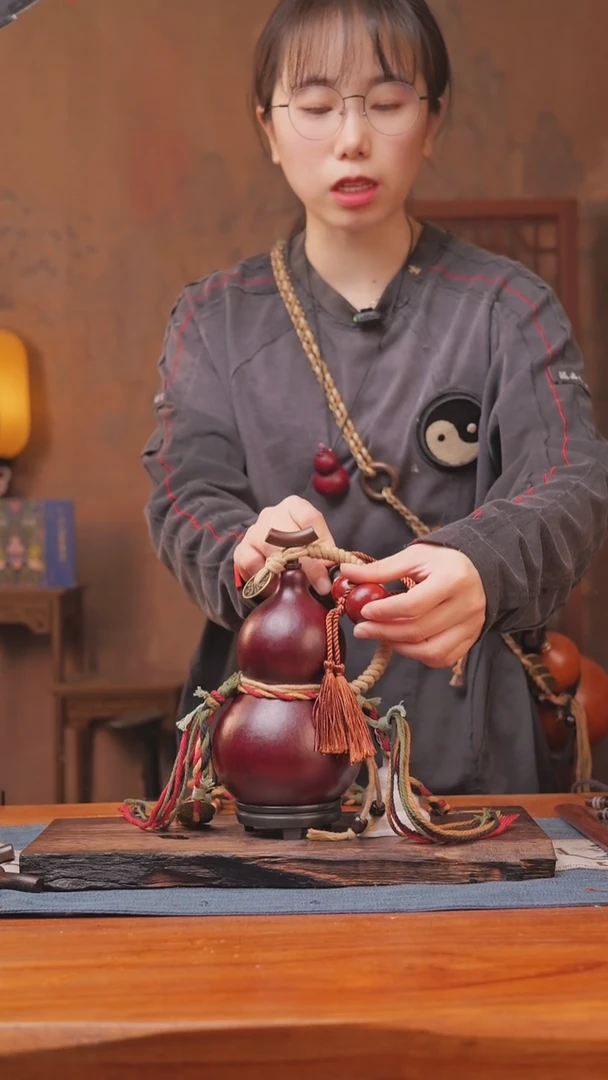 24号链接精品大漆葫芦现货现发[一物一拍]